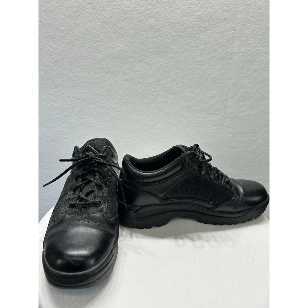 Rocky Men's 8W AlphaForce Oxford Shoes‎ Black Rugged #2068
